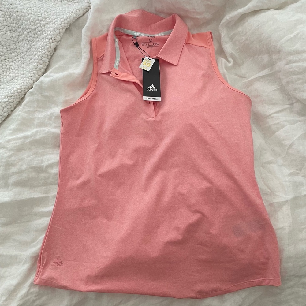 Adidas Sleeveless Golf Polo